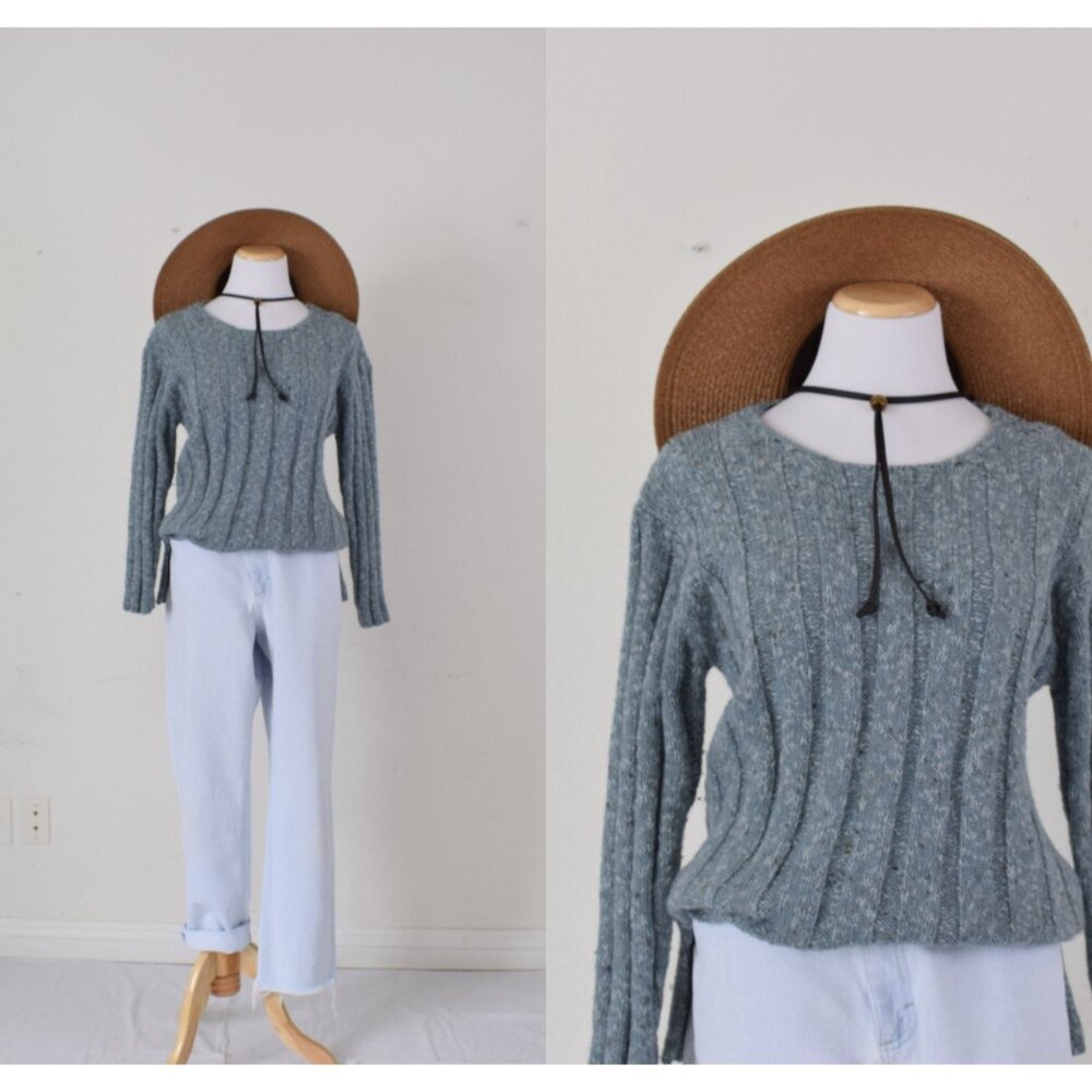 Vintage Wool Combo Thick Sweater size‎ M